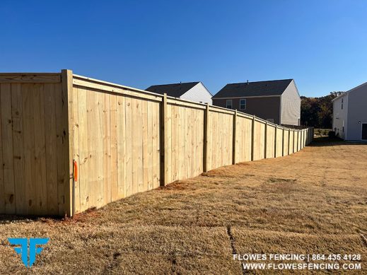 Charleston Style Wood Fence