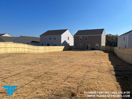 Charleston Style Wood Fence