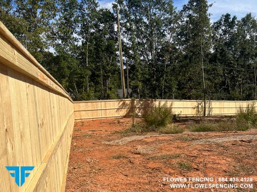 Charleston Wood Fence