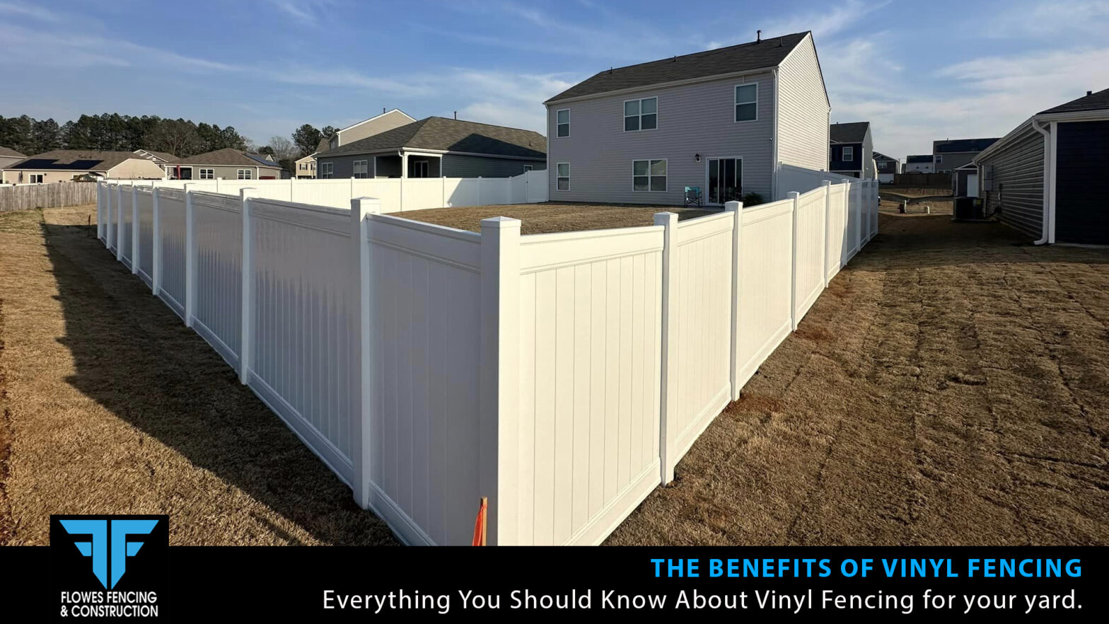 The Benefits of Vinyl Fencing for Greenville and Spartanburg
