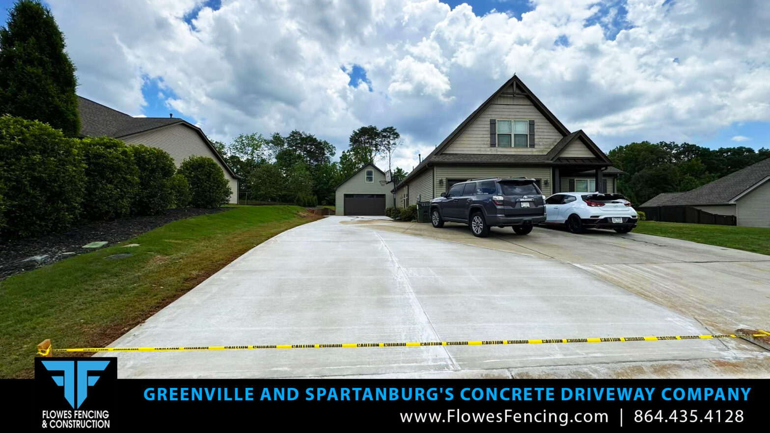 Greenville and Spartanburg's Concrete Driveway Company